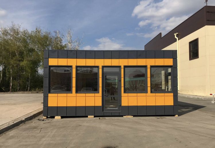 Изготовление Торговый Павильон Блок Модуль Магазин контейнер сендвич