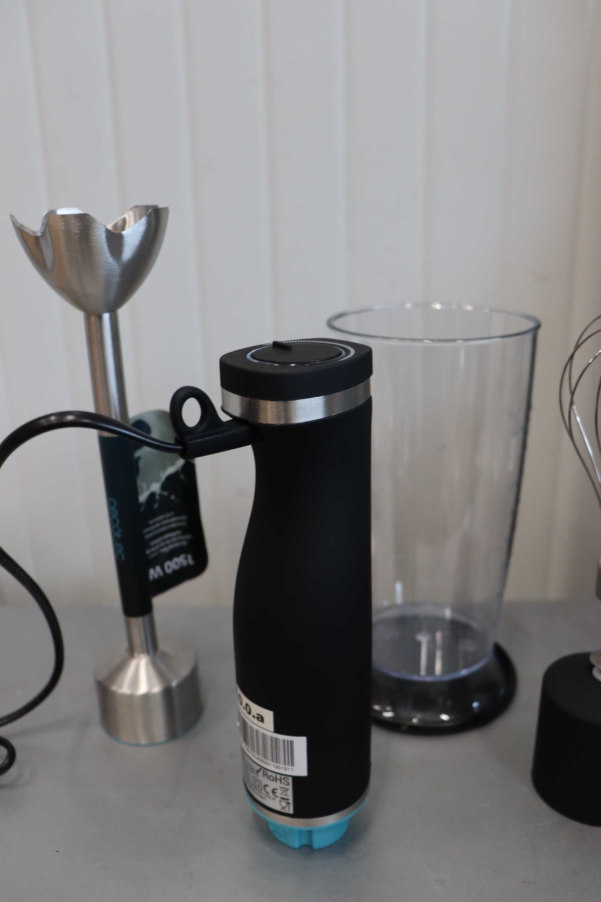 Ръчен миксер Cecotec TitanBlack 1500 XL Cream & Crush, 1500 W