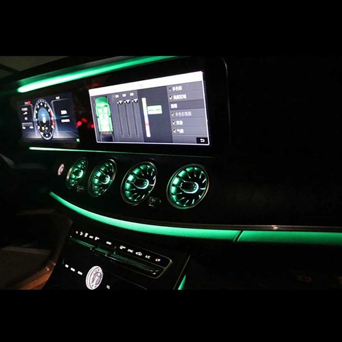 LED турбинни въздуховоди Mercedes E Class W213 комплект предни и задни