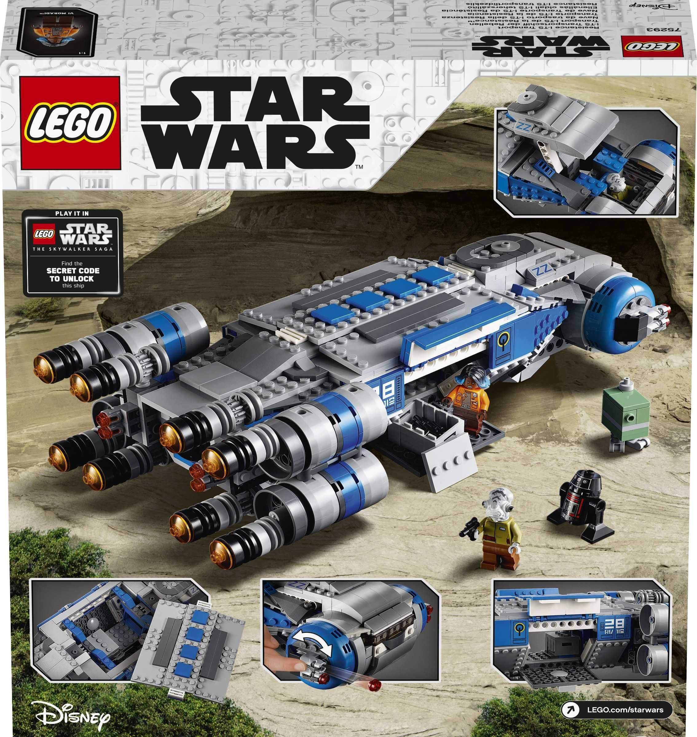 LEGO Star Wars 75293 - Resistance I-TS Transport