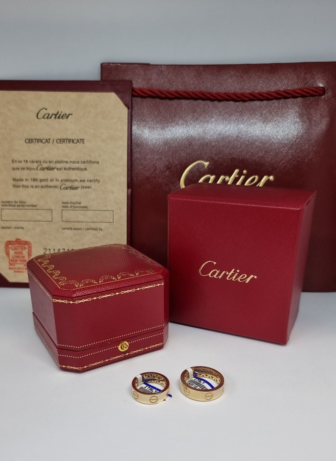 Обручальное кольцо Картье. Cartier. Кольцо обручальное