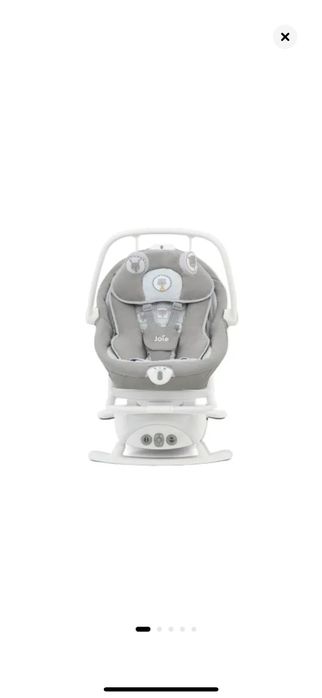 Leagan si balansoar rotativ pentru bebelusi Joie Sansa 2 in 1 Portrait