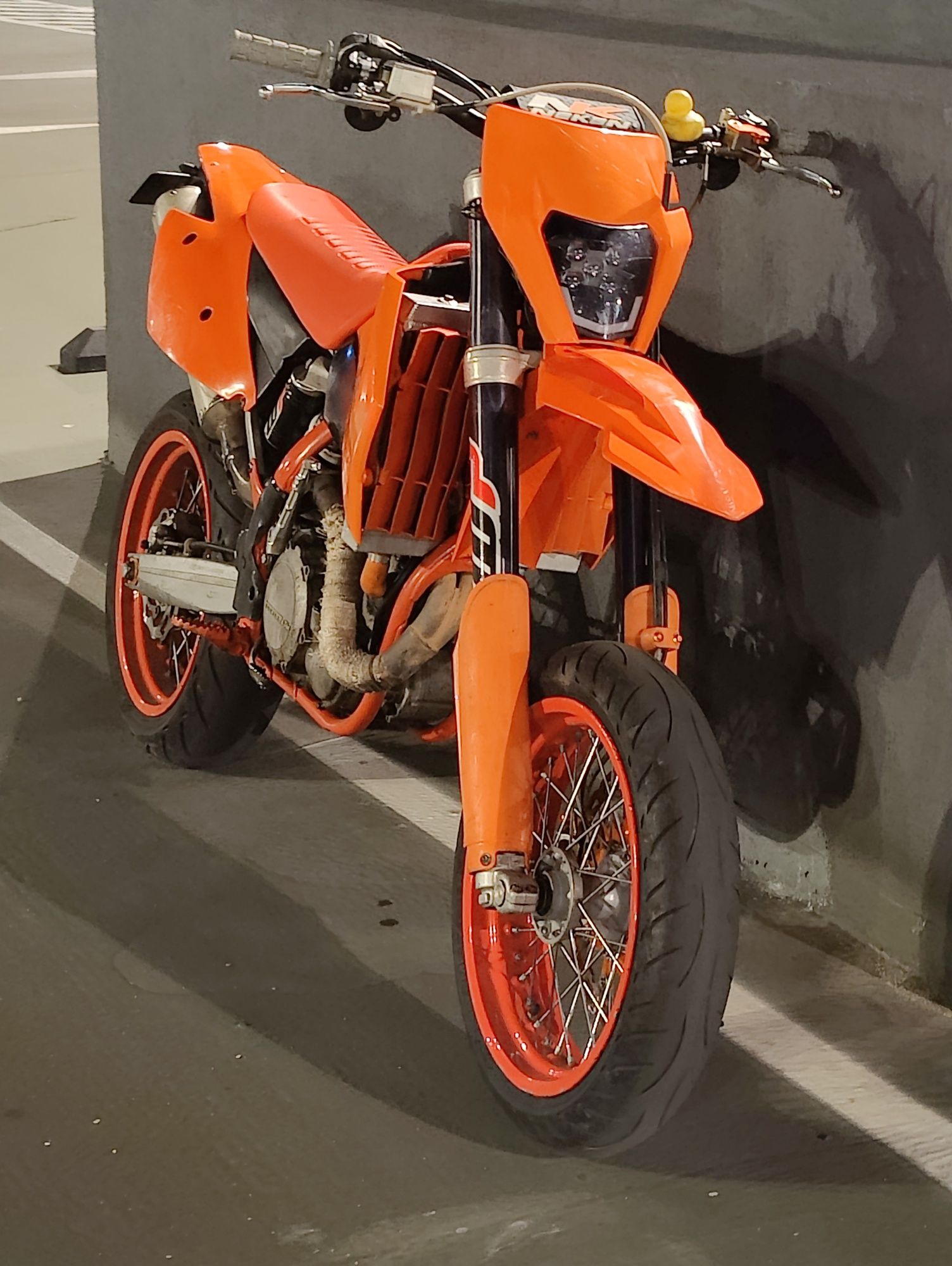 Vând supermoto KTM EXC 525 2007
