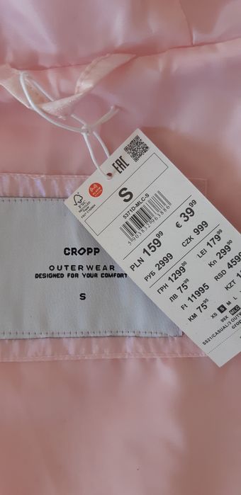 Jacheta dama, noua, Cropp