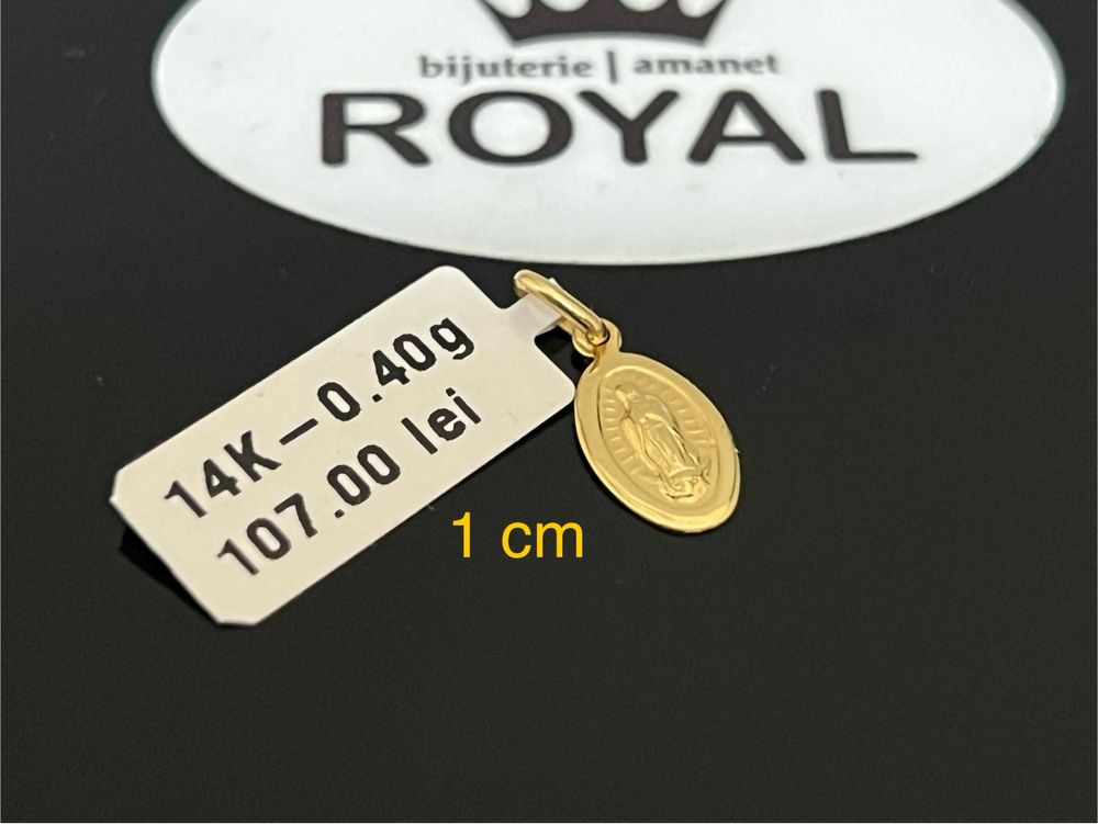 Bijuteria Royal CB : Pandant aur 14k 0,40 grame