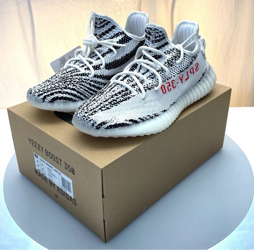 Yeezy Boost 350 V2 Zebra Adidas Sneakers Shoes