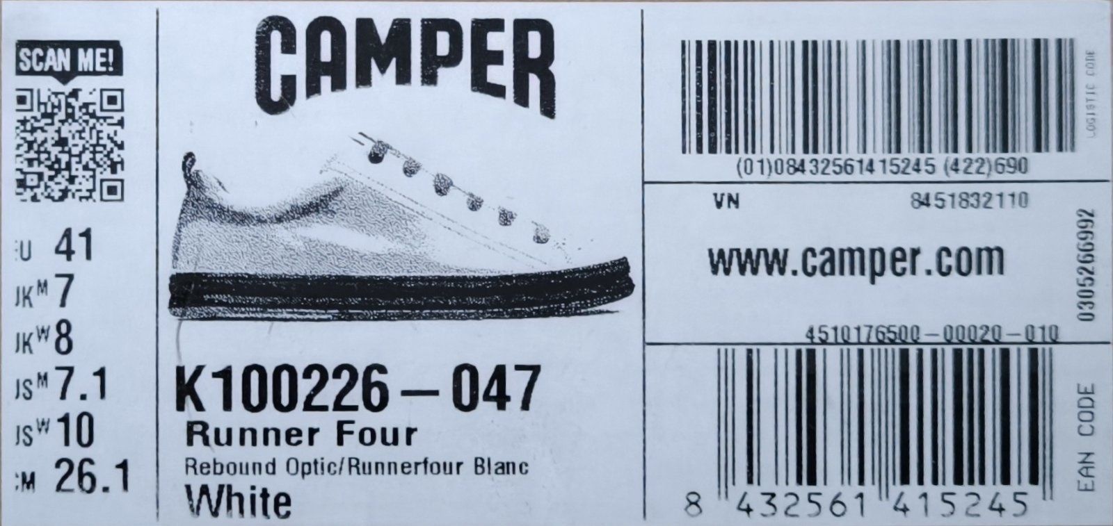 Мъжки кецове  Camper