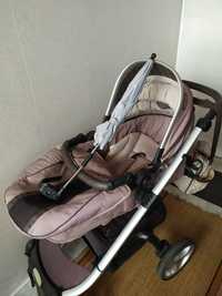 Бебешка количка Chipolino up & down + подарък кошче за кола Maxi Cosi