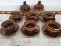 Set ceramica smaltuita anii 80