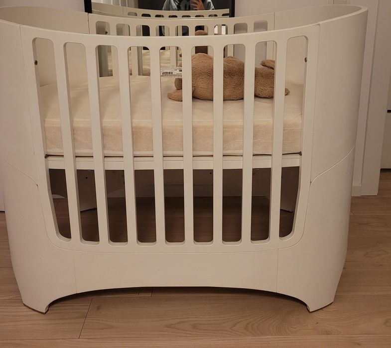 Pat Leander Classic 0-7 ani cu saltea Leander folosita putin si cearce