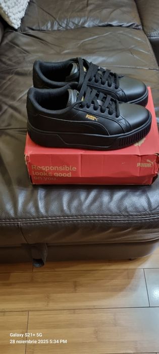 Adidasi piele Puma 38,5 dama