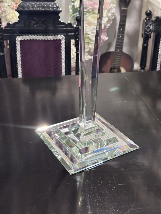 Sfesnic cristal demontabil, 84 cm cu 5 brate