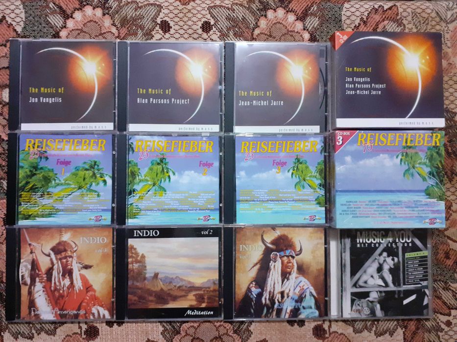 CD-uri originale cu muzică pop, folk, ambientală, simfonică & populară