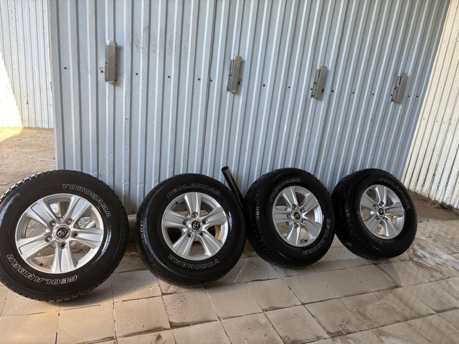 Колеса с дисками на Ландкрузер 200