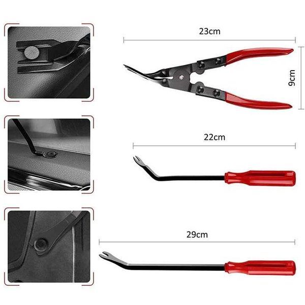 Set leviere pentru tapiterie 19 piese