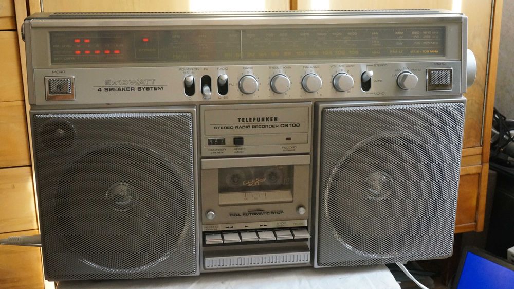 Radiocasetofon TELEFUNKEN CR100 Hi-Fi