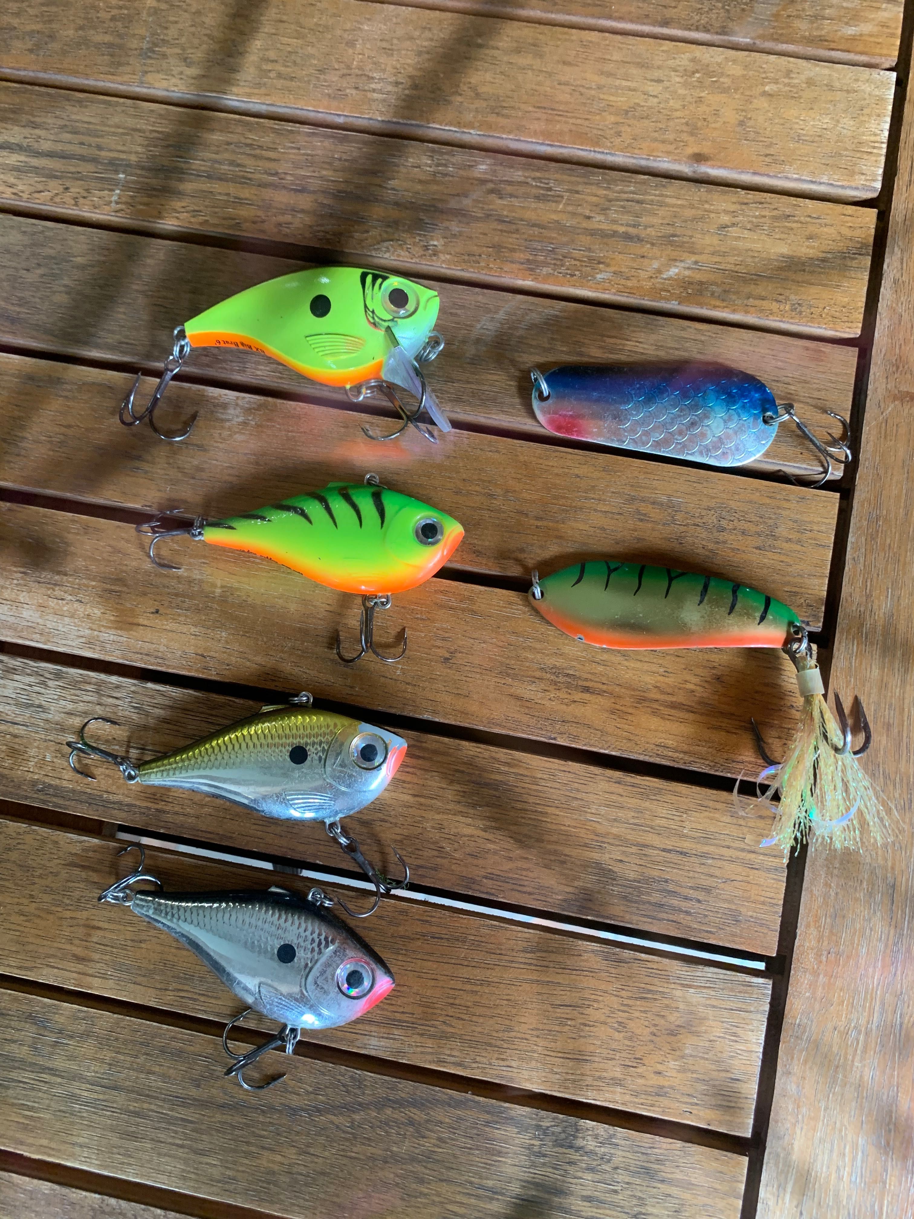 Воблери Rapala + блесни