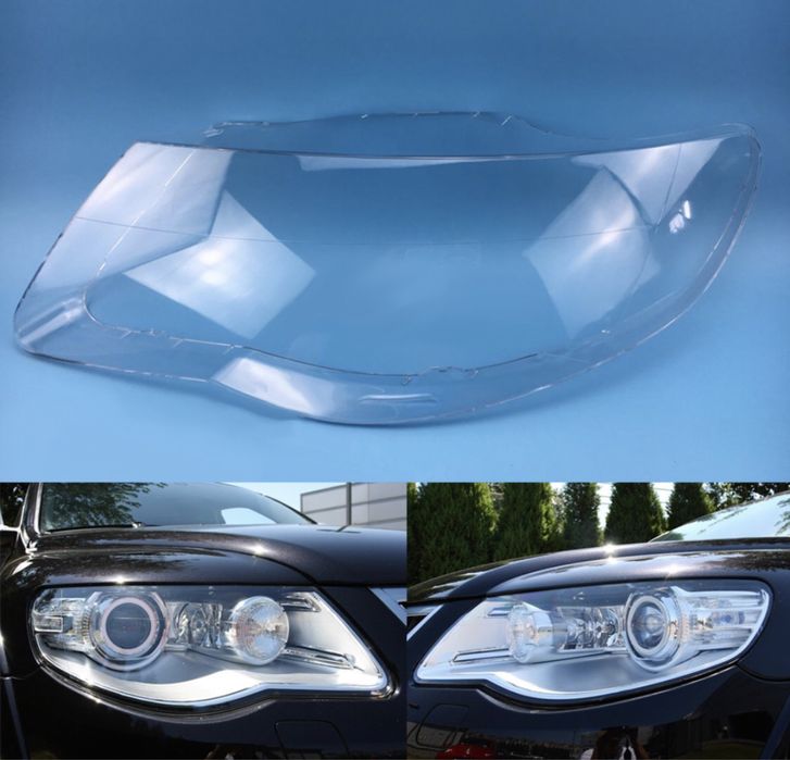 VW Touareg капак фар стъкло капаци фарове крушки панел Тоуарег