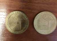 Монеты-жетоны Дино-парка