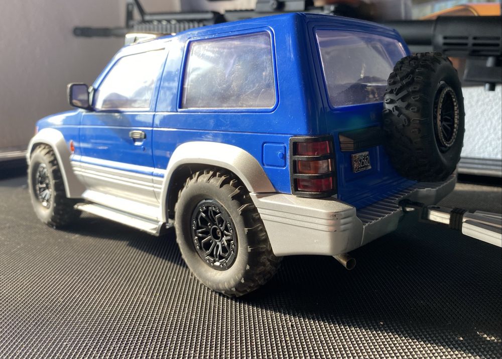 RC сет / джип + лодка + колесар / 1:14 Mitsubishi Padjero