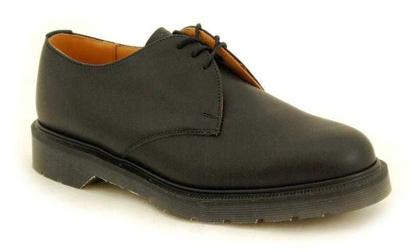 Solovair NPS / Dr Marten Произведено в Англия Черна обувка дерби