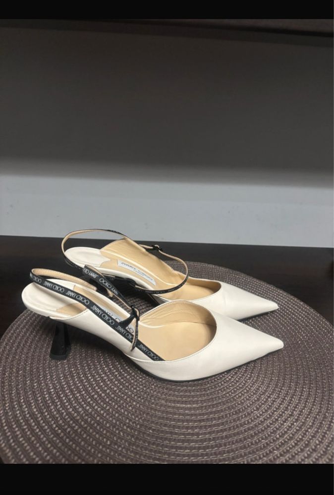Jimmy Choo Ray 65 Latte Nappa mar 38,5