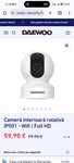 Camera wifi/wireless interior full hd 3mp Daewoo ip501 rotativa