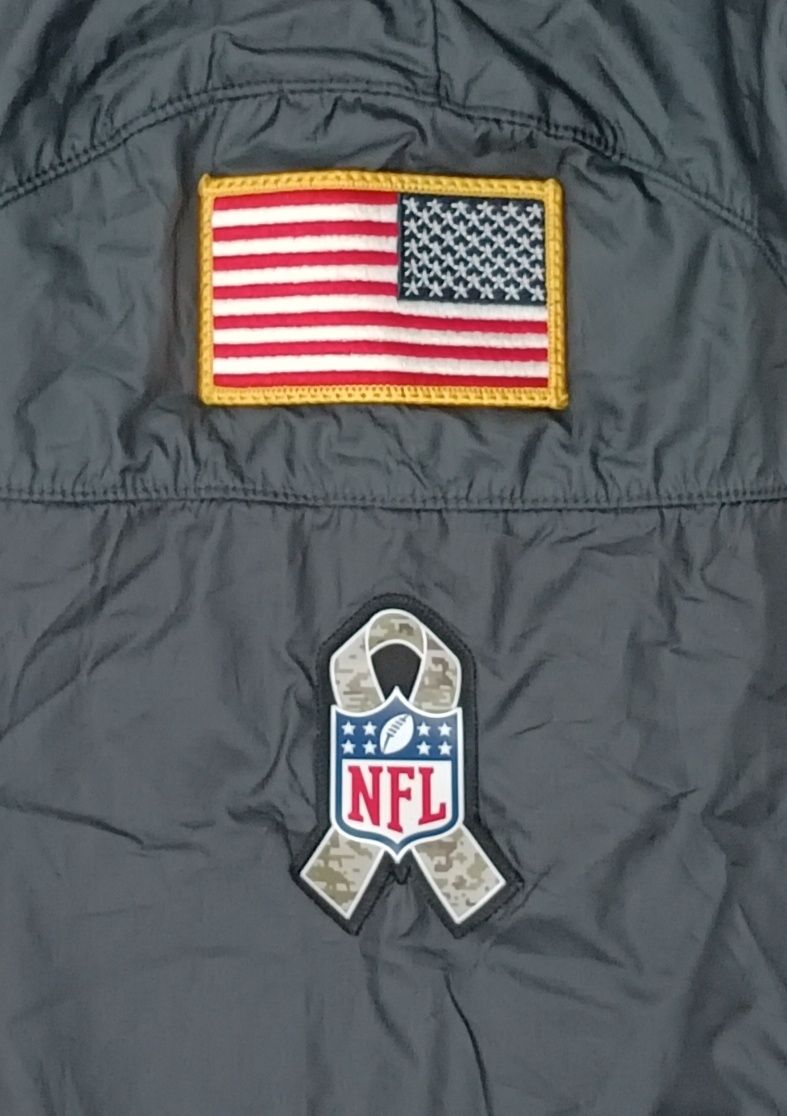 Nike NFL Carolina Panthers Salute To Service оригинално яке S Найк