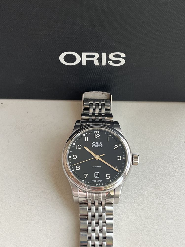 Ceas Oris classic automatic 26 jewels big crown swiss made