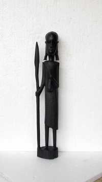 statueta abanos 37 cm,sculptura lemn,africana tribala,antichitati