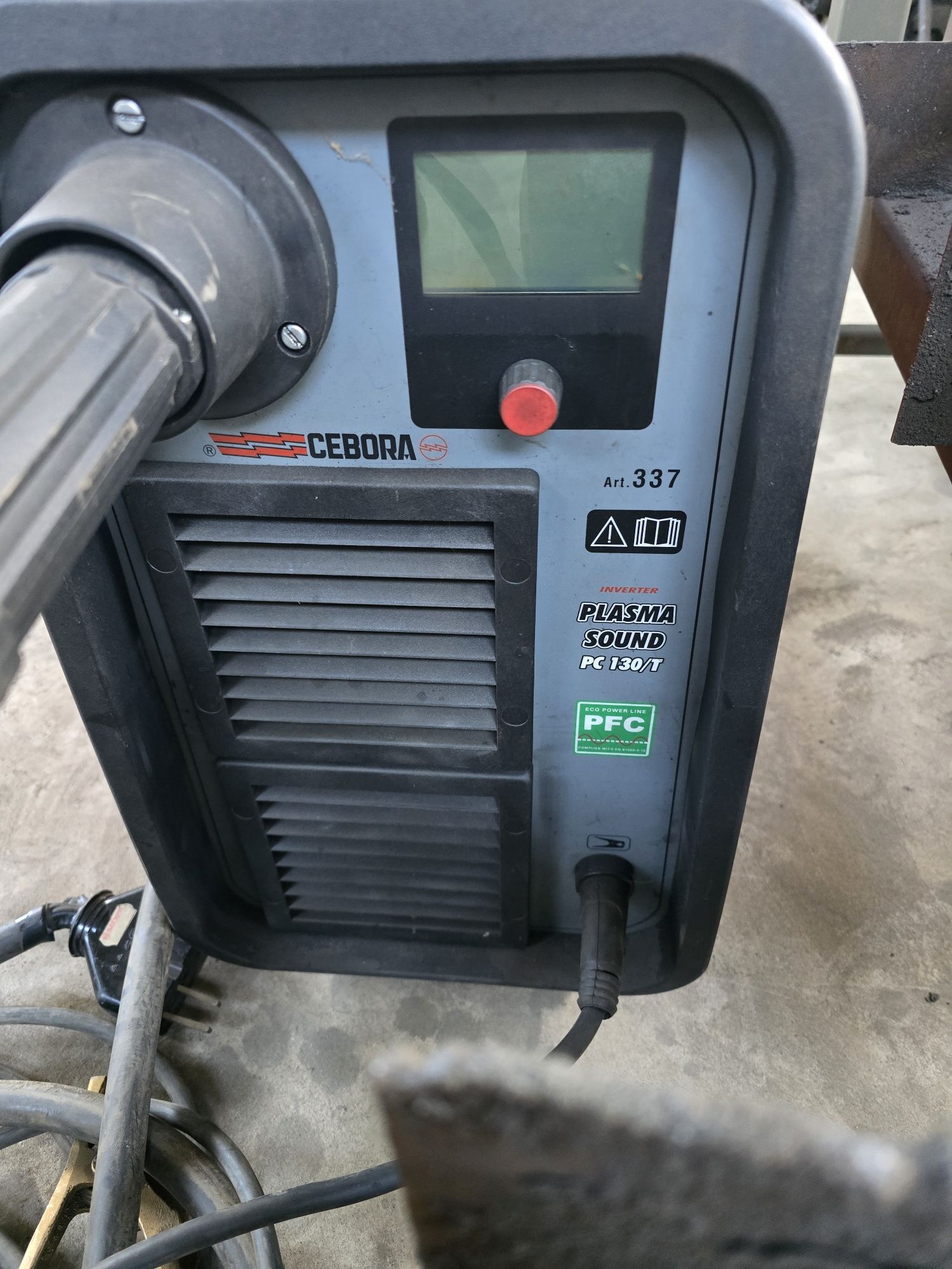 Плазма Cebora 130 A за рязане на метали