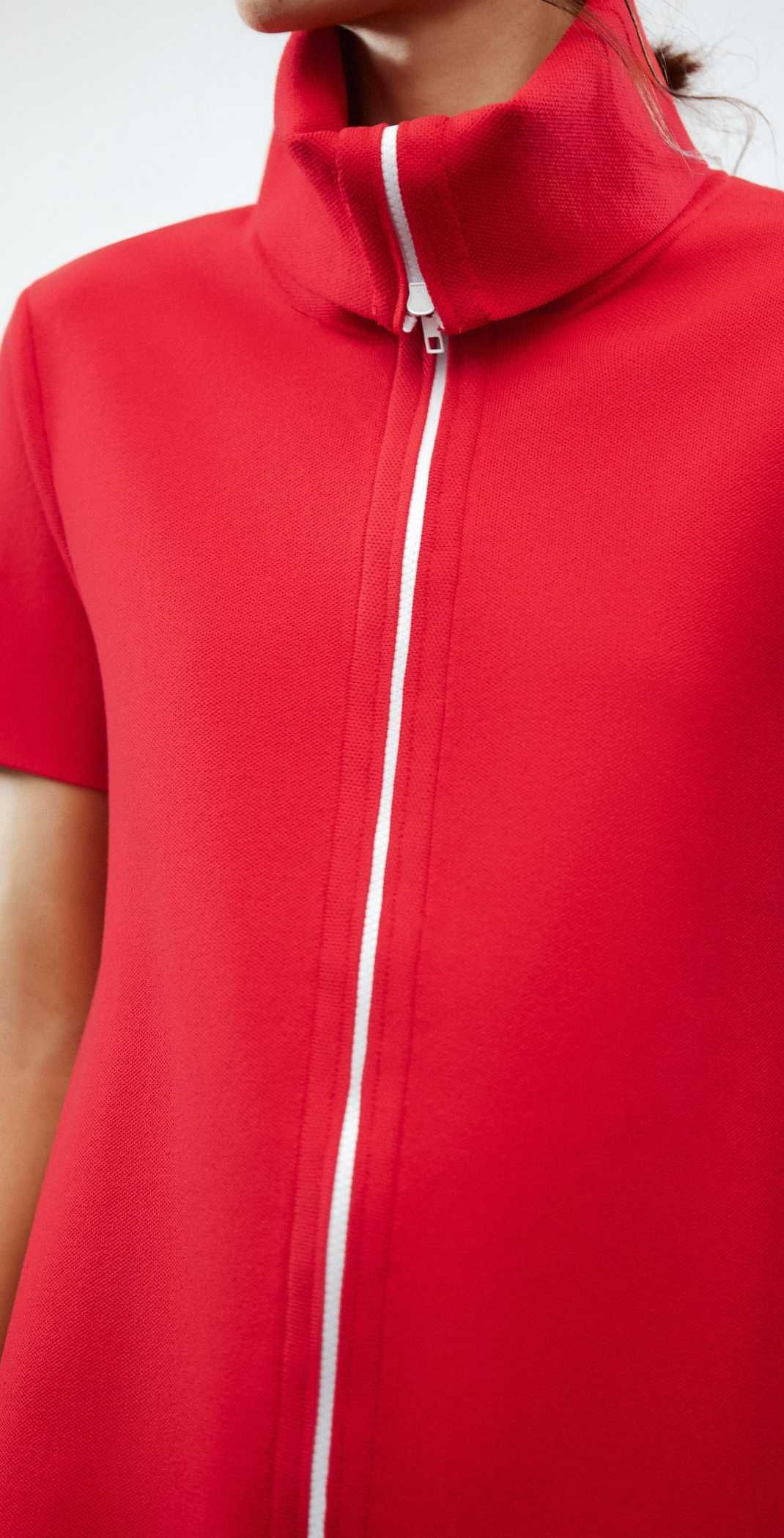 Zara рокля от плътно трико размер М
