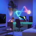 Kit linii LED RGBW luminoase inteligente Nanoleaf Lines 9. Control tel