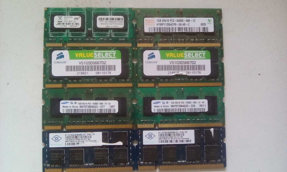 Памети за лаоптоп DDR2 1GB