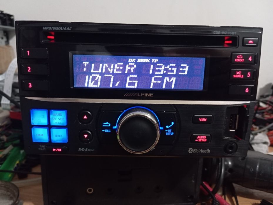 Radio Cd auto Alpine 2Din