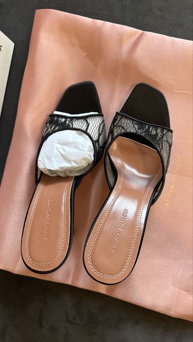 Pantofi Amina Muaddi - marime 36/full box/disponibil imediat