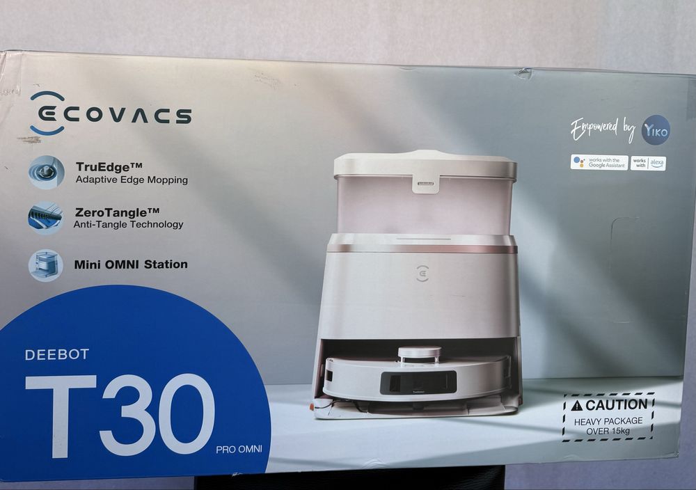 Aspirator Ecovacs Robot curatenie Deebot T30 Pro Omni  Culoare Rose