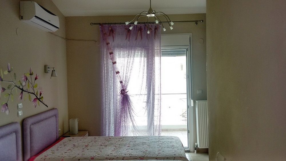 Aпартамент Зафири, пред плажа,2 спални, 5 човека, Керамоти, Гърция