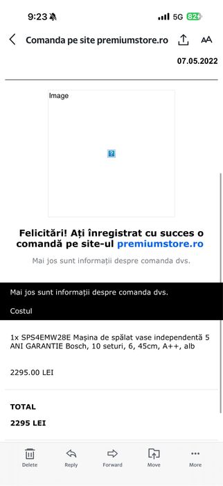 Mașina de spălat vase BOSCH independentă GARANTIE