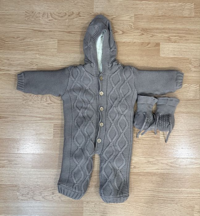 Вязаный комбинезон