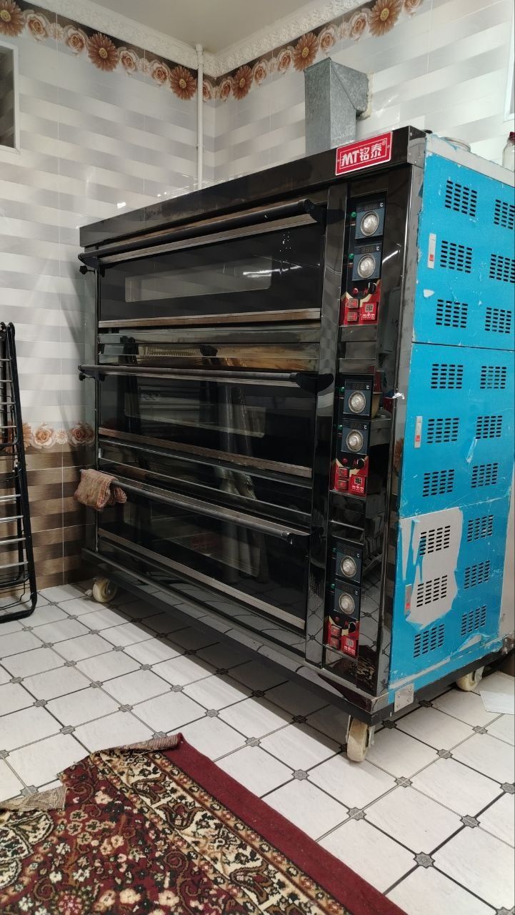 Pekarnilar uchun mos boʻlgan pechlar compleksi