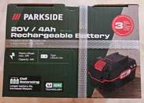 3г ГАРАНЦИЯ Parkside батерия 20v 4Ah