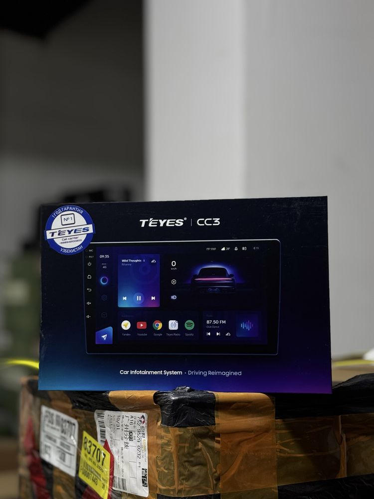 Новинка 9.0 / 10.2 дюйм Teyes CC3 4/32 с годовой гарантией