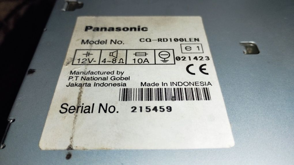 Радиокасетофон Panasonic CQ-RD110
