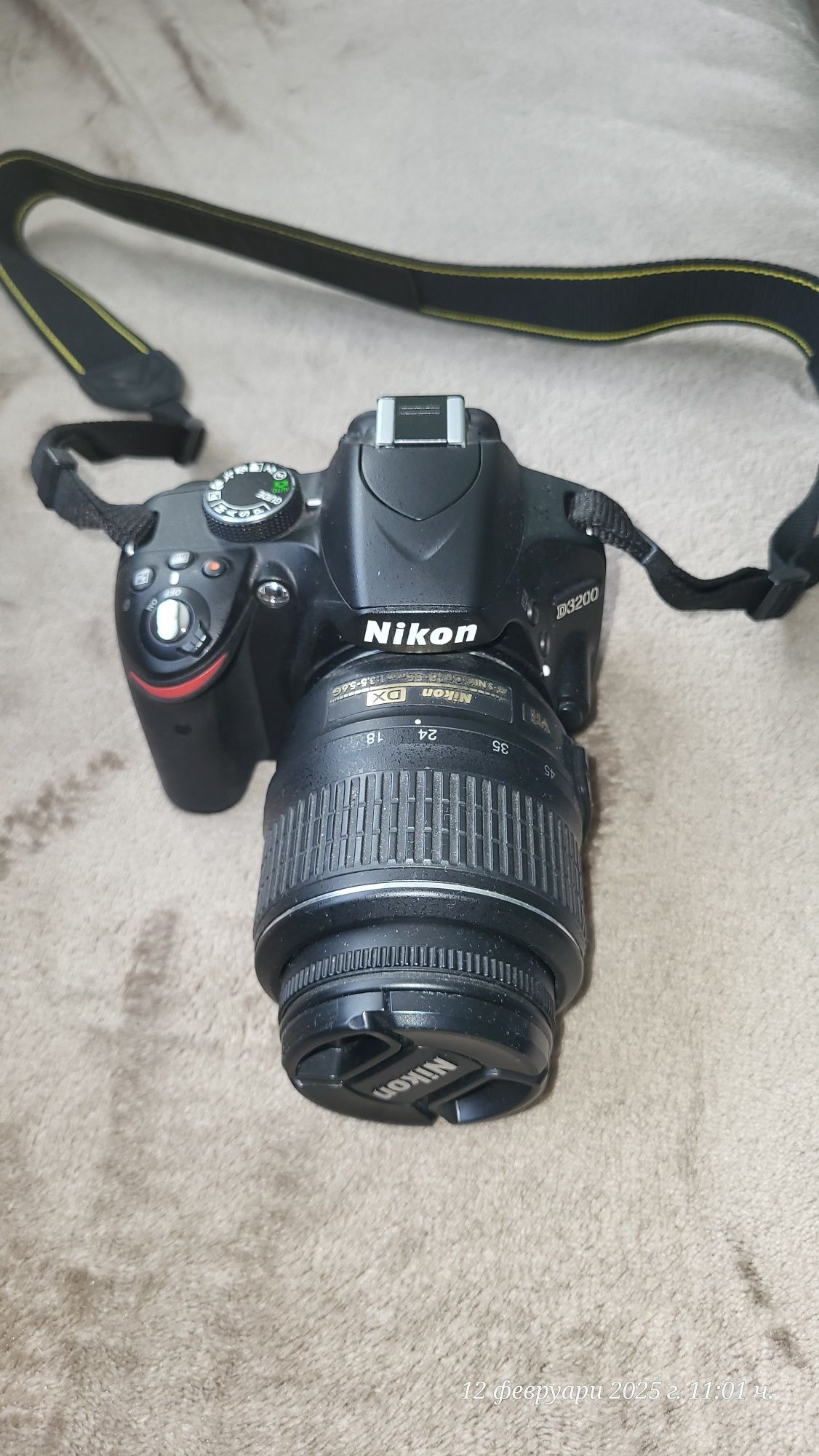 Nikon D3200 с обектив