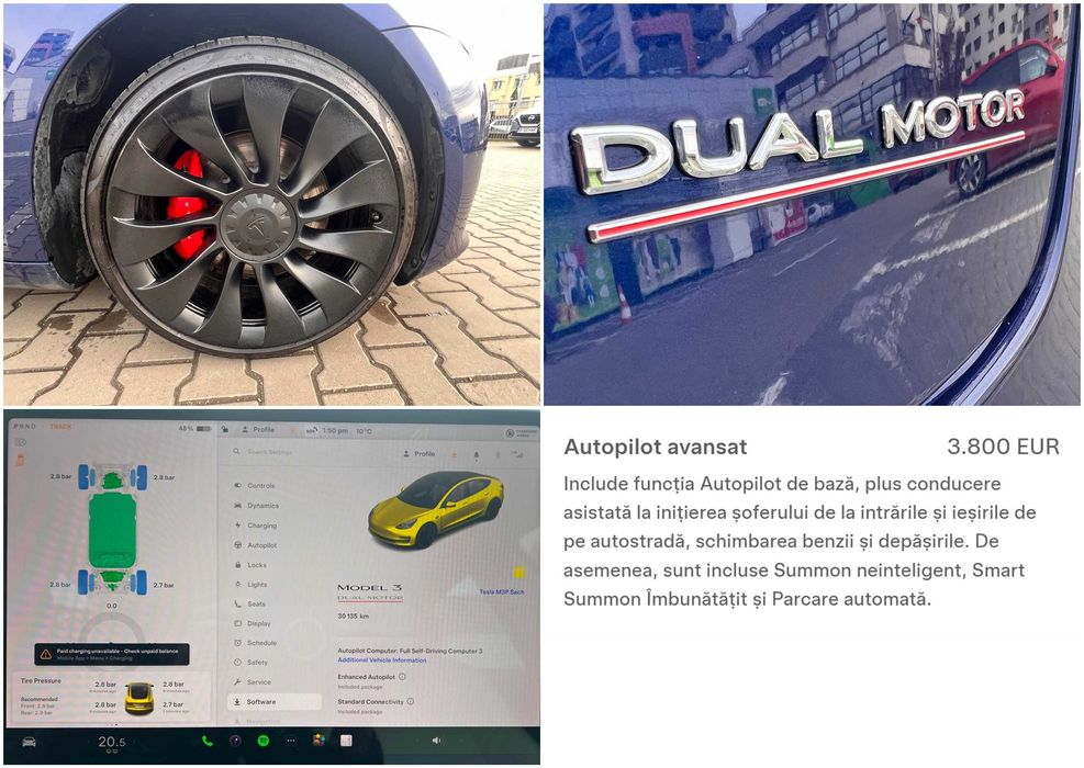 Tesla Model 3 Performance TVA deductibil