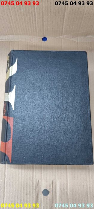 carte carti dictionar tehnic ENGLEZ ROMAN editura 1967
