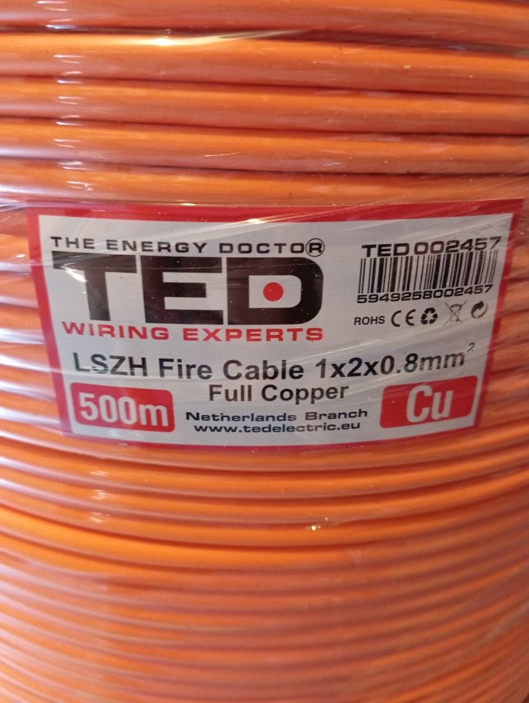 Cablu de incendiu 1x2x0.8  e90