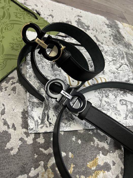 Curea Salvatore Ferragamo -poze reale 100% piele naturală nu ecologică