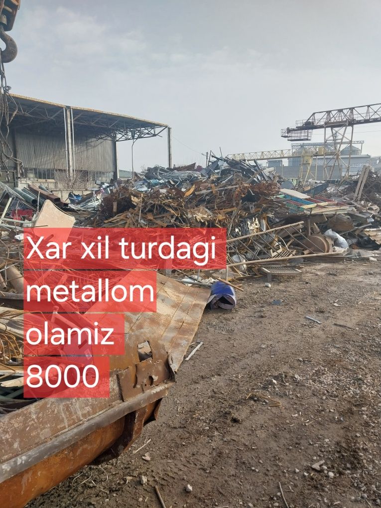 8000 sum Metallom b/y Metalom металлом б/у металом переработка